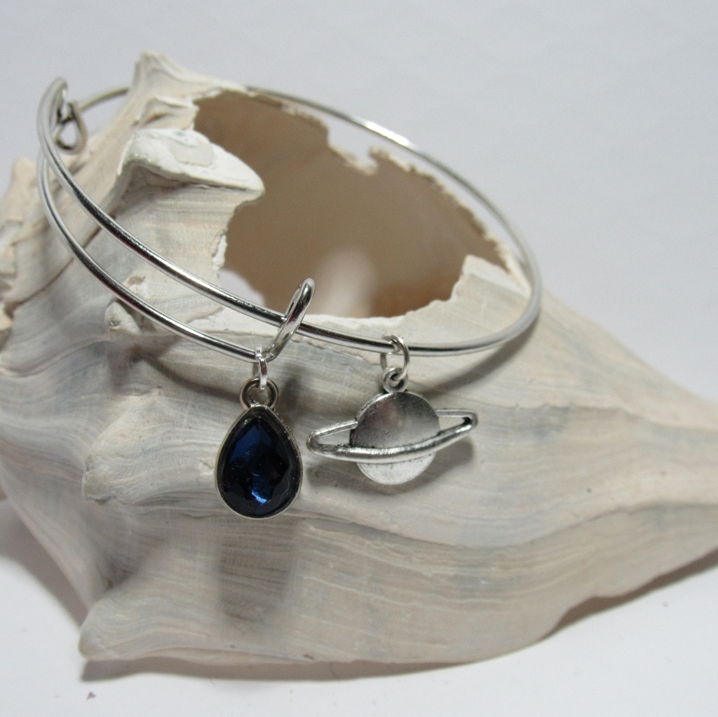 Saturn Planet Space Galaxy Bracelet